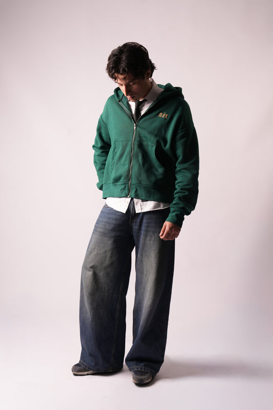 Earth Green - Zip up